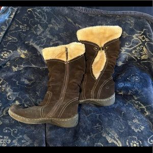 Baretrap Boots | fur trimmed snow boot | size 10